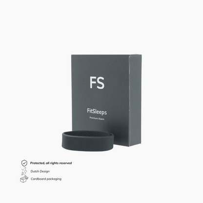 100% Wake-Up Alarm - White