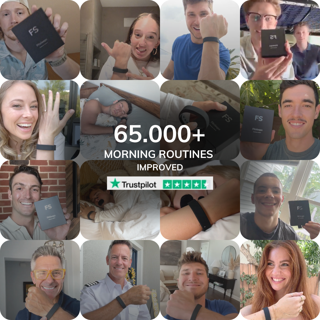 100% Wake-Up Alarm - White